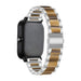 Correa acero resina Xiaomi Amazfit GTS (plata/marrón)
