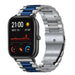 Correa acero Xiaomi Amazfit GTS (plata/azul)