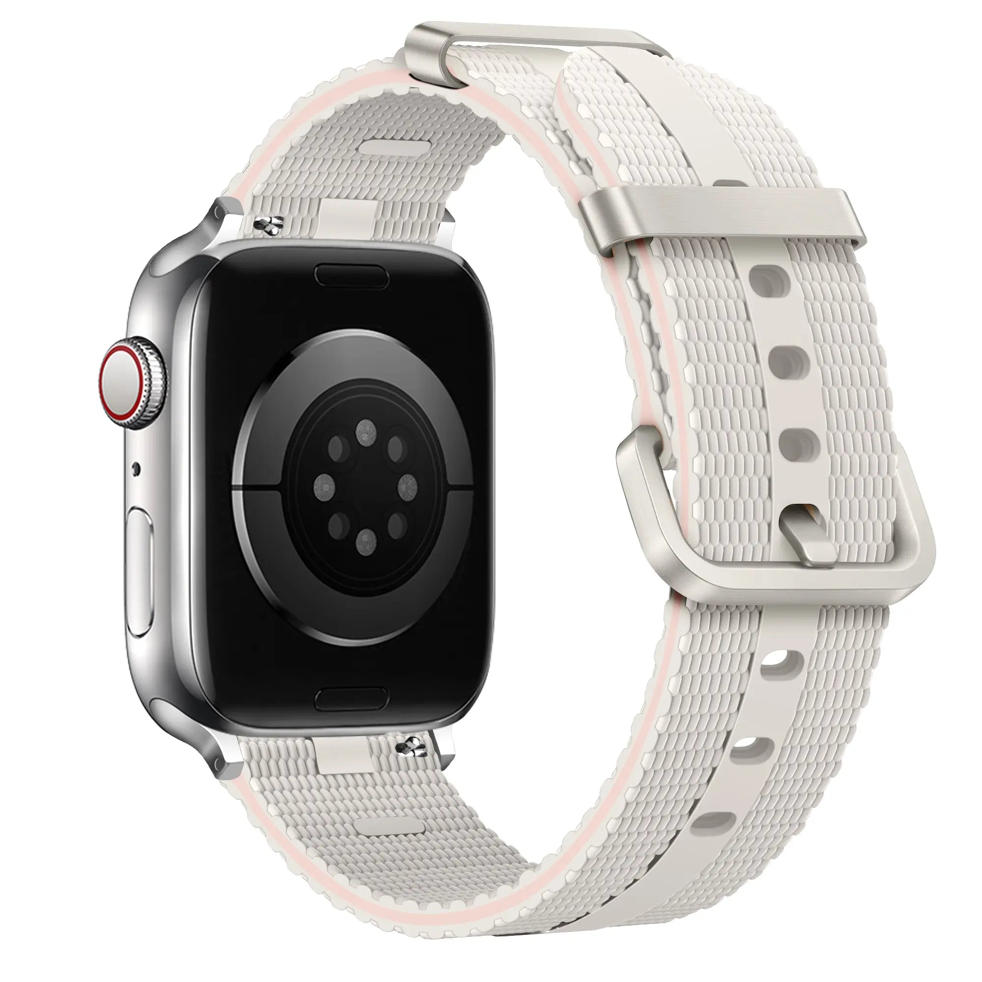 Correa activa silicona Apple Watch (blanco estrella)