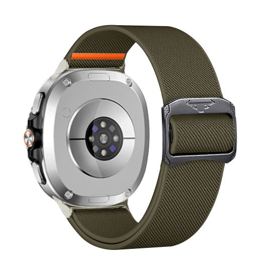 Correa elastica Samsung Galaxy Watch 8 Classic (verde militar)