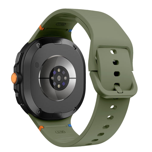 Samsung Galaxy Watch 8 - 40mm Silicone Strap (Army Green)