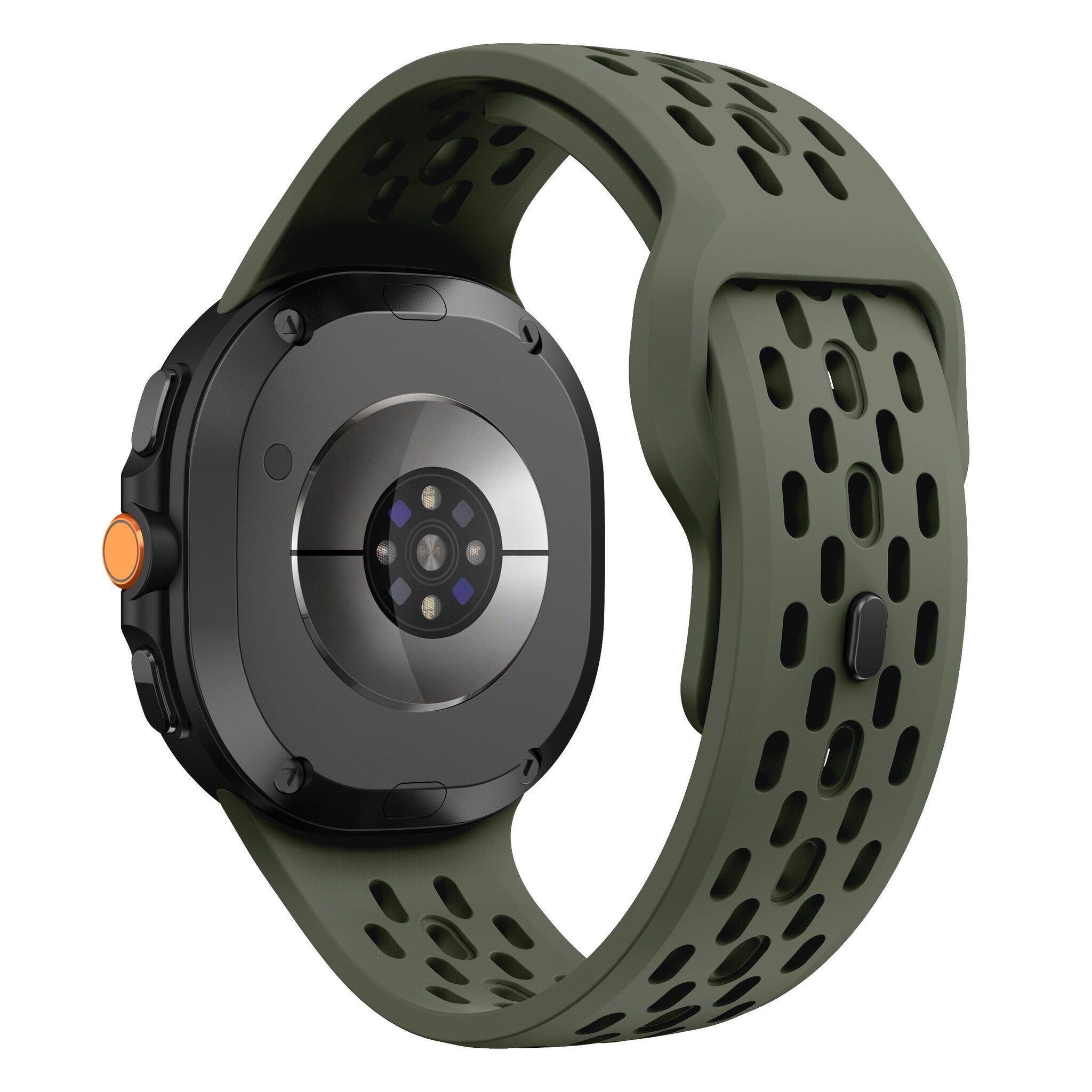 Correa silicona Air Samsung Galaxy Watch 8 - 44mm (verde militar)