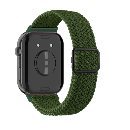 Huawei Watch Fit 5 Pro Adjustable Braided Strap (Green)