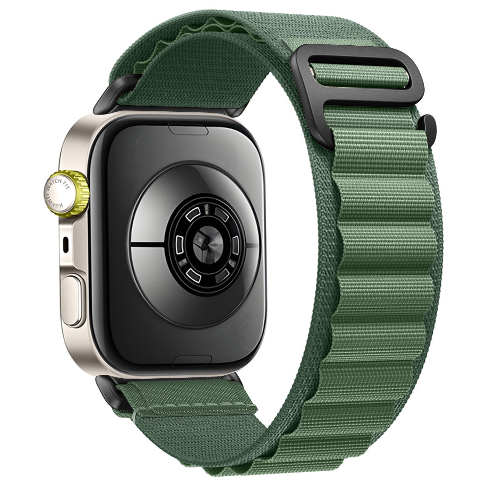 Correa Alpine nylon Huawei Watch Fit 5 Pro (verde militar)