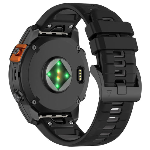 Correa deportiva con hebilla Garmin Approach S62 (negro/gris)