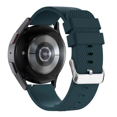 Bandz Correa silicona 'Deluxe' Huawei Watch 5 - 46mm (verde oscuro)