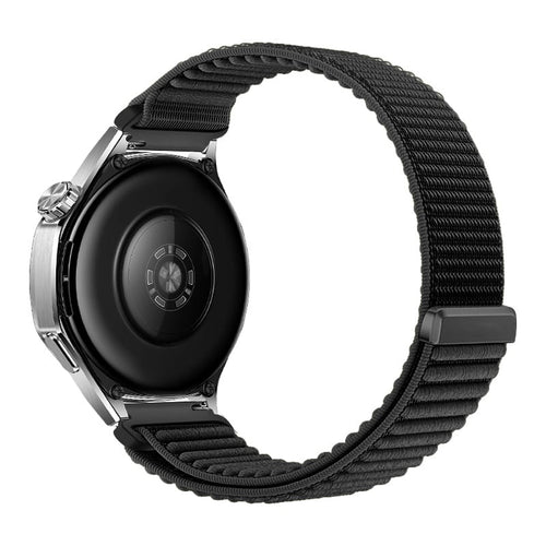 Samsung Galaxy Watch Active Wave Nylon Strap (Black)