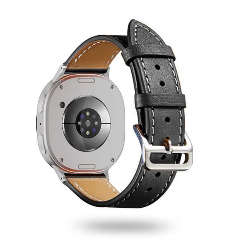 Correa cuero clasico Samsung Galaxy Watch 8 Classic (negro)