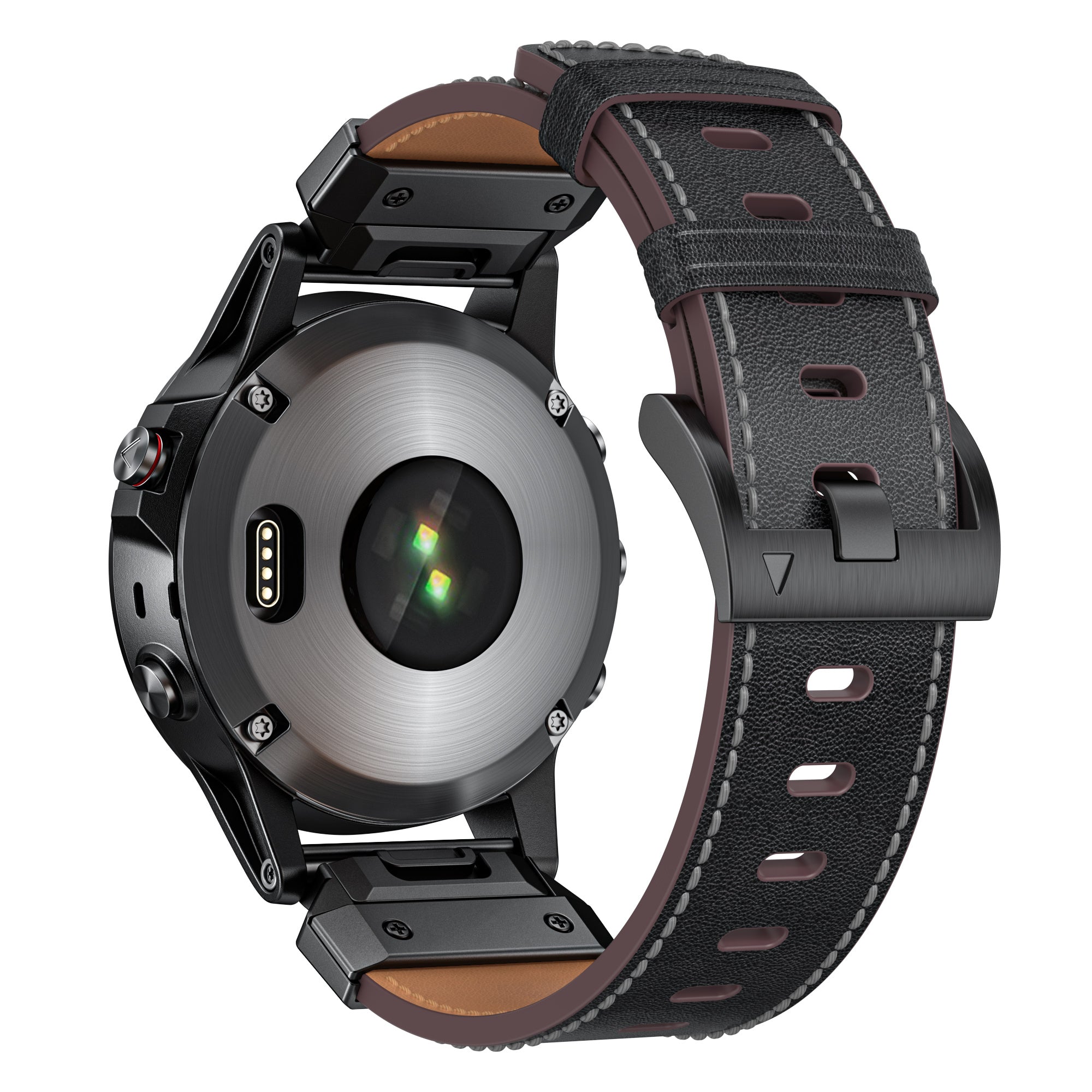 Correa cuero auténtica Amazfit T-Rex Ultra 2 (negro)