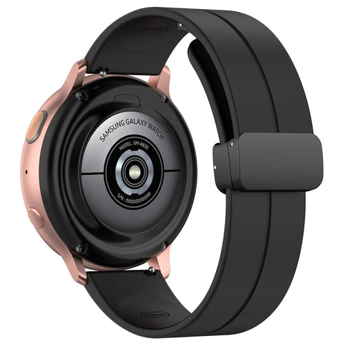 Suunto 9 Peak Pro D-Buckle Silicone Strap (Black)