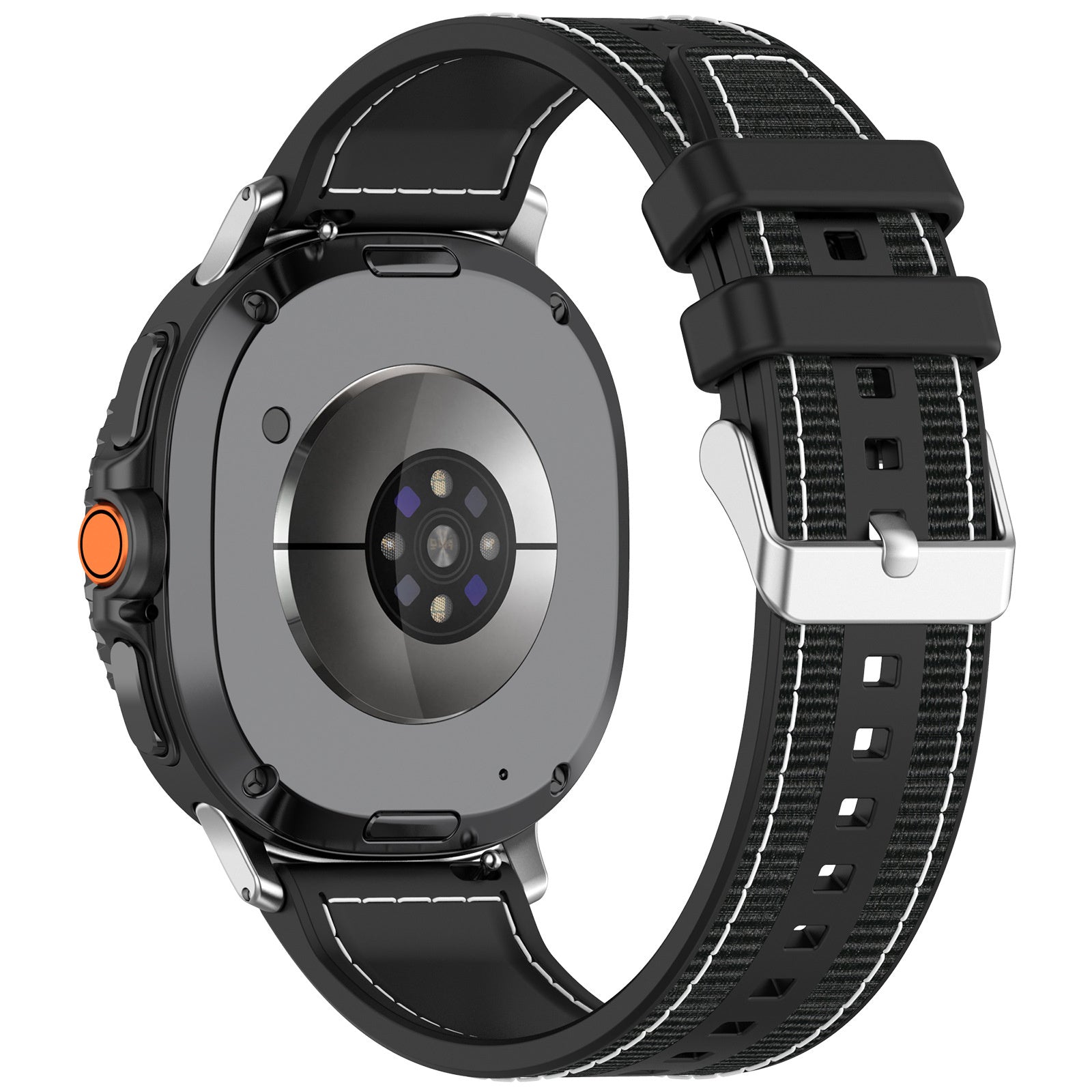 Correa nylon híbrida Samsung Galaxy Watch 9 - 40mm (negro)