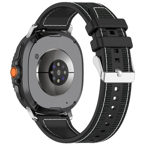 Correa nylon híbrida Samsung Galaxy Watch 8 Classic (negro)
