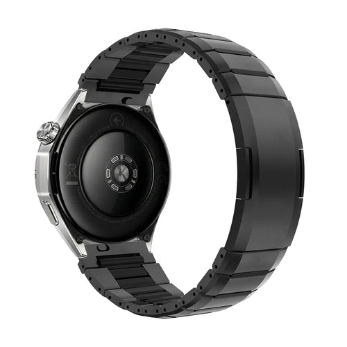 Fossil Gen 5e - 44mm 'One Push' Steel Hybrid Strap (Black)