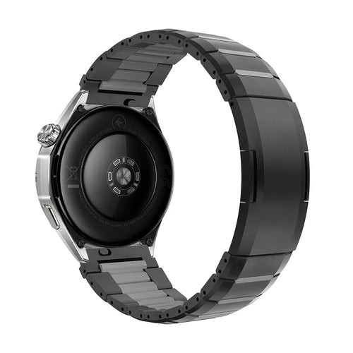 Correa acero híbrido 'One Push' Polar Grit X (negro/gris)