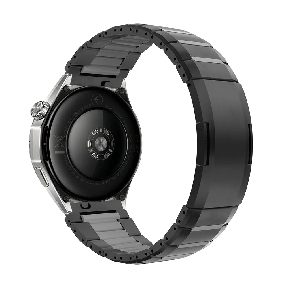 Correa acero híbrido 'One Push' Oppo Watch X2 (negro/gris)
