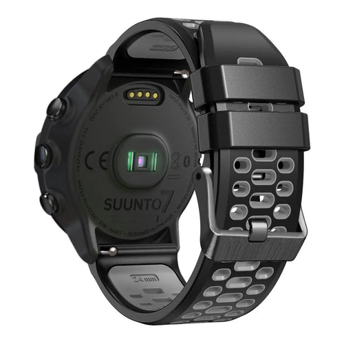 Coros Apex 4 - 46mm Sport Buckle Strap (Black/Grey)