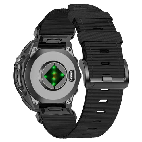 Bracelet nylon premium con hebilla Garmin Fenix 7 (negro)