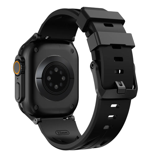 Apple Watch Race Silicone Strap (Black)