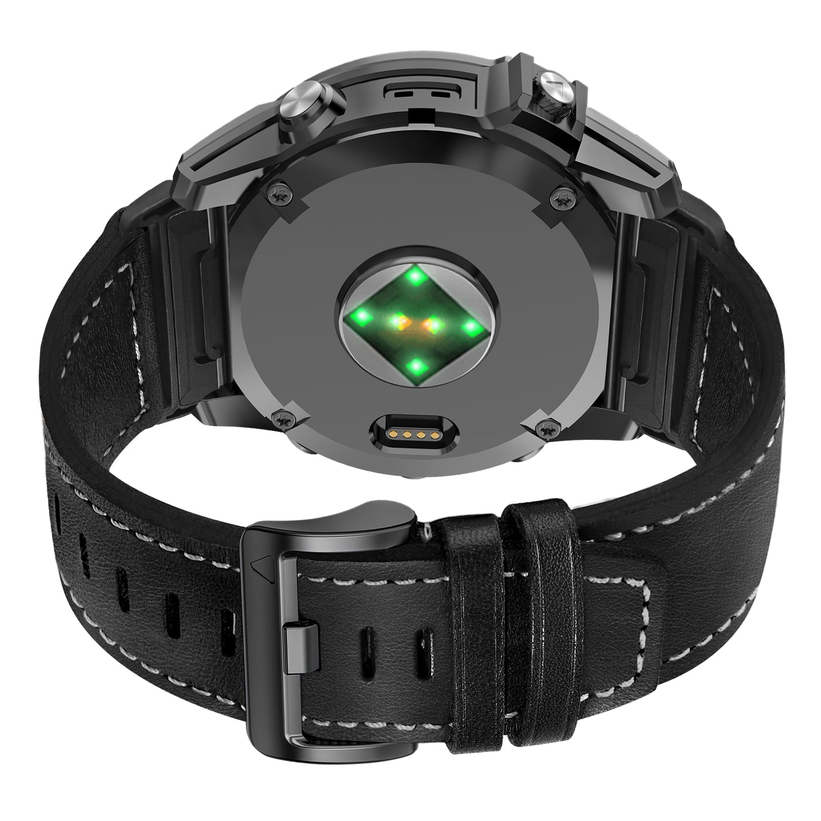 Correa cuero 'Premium' Garmin Fenix 8 - 47mm (negro)