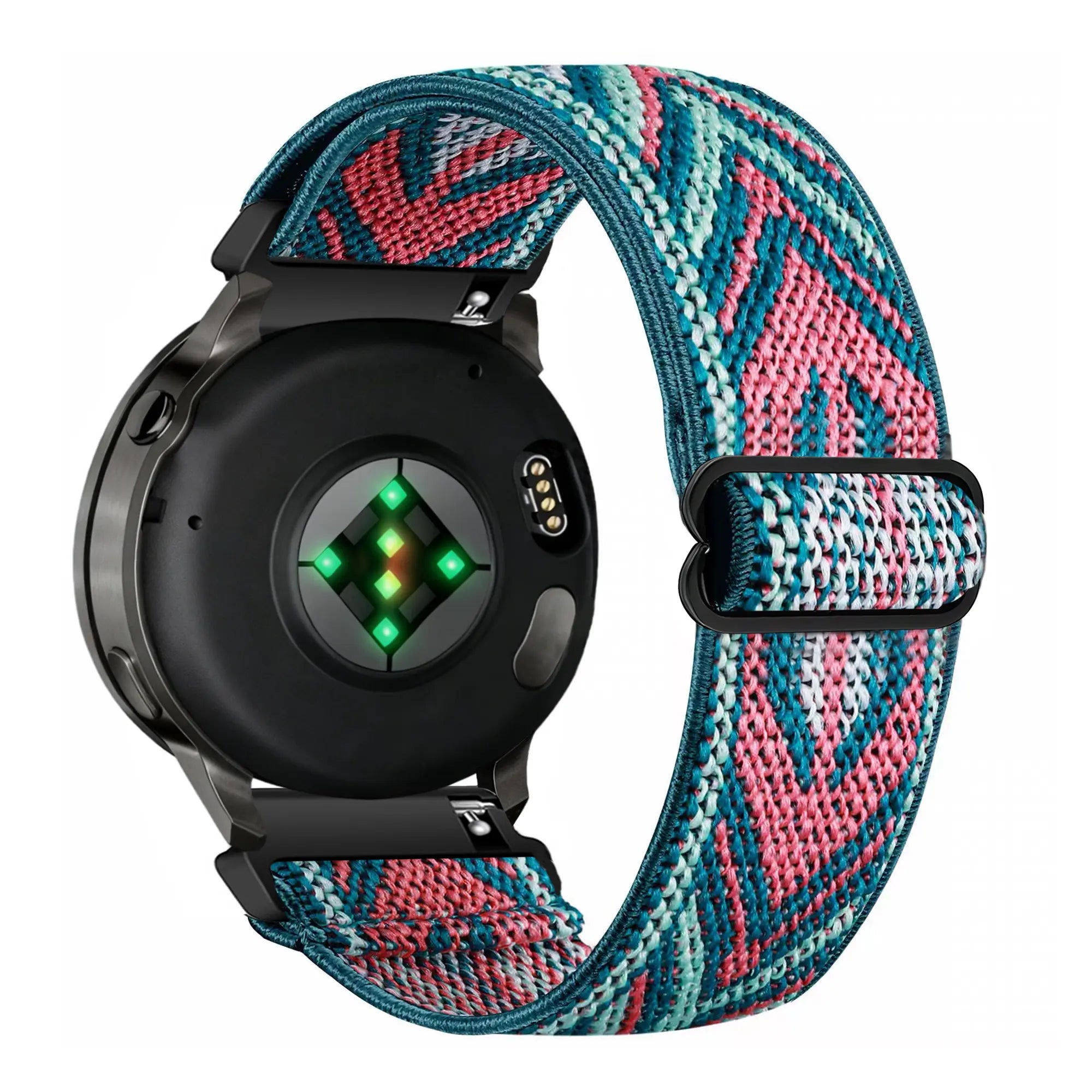 Bandz Correa nylon elástica Garmin Venu 3s (mezcla azul)