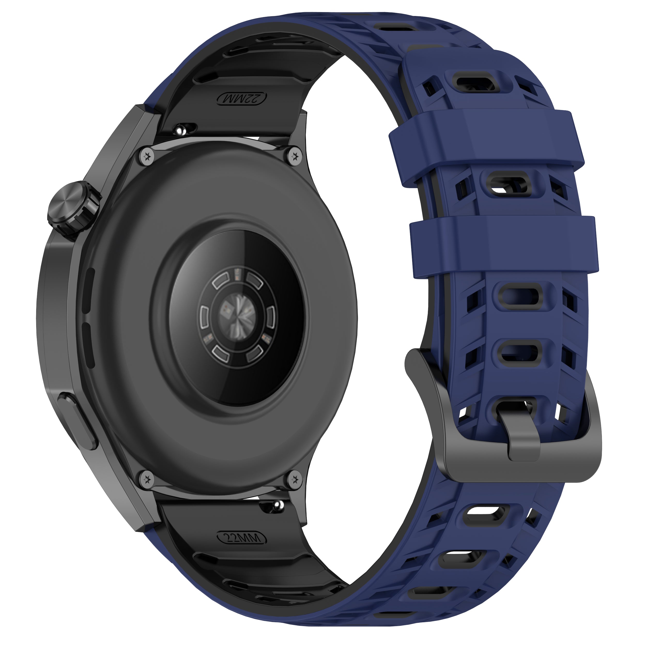 Correa deportiva de sarga Huawei Watch 3 (Pro) (azul/negro)