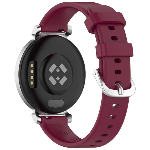 Correa silicona clásica Zenwatch Lily (rojo vino)