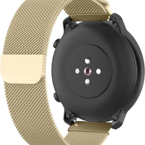 Coros Pace 2 Milanese Strap (Champagne Gold)