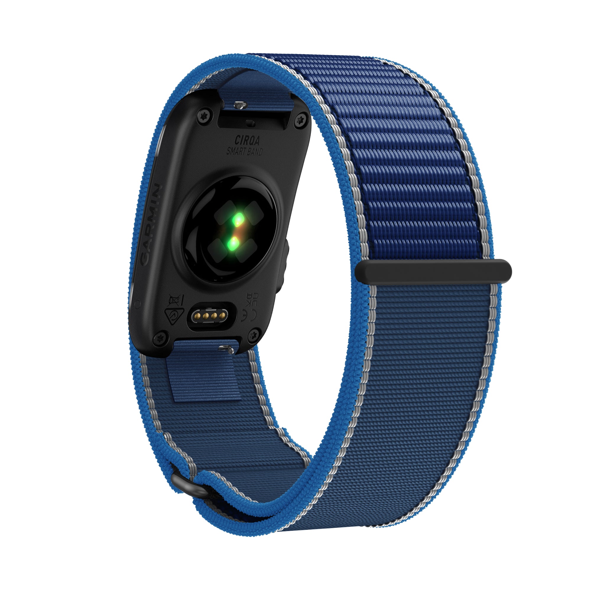 Bandz Garmin Cirqa Nylon Strap 'Classic' (Duo Blue)