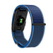 Bandz Garmin Cirqa Nylon Strap for Biceps (Duo Blue)