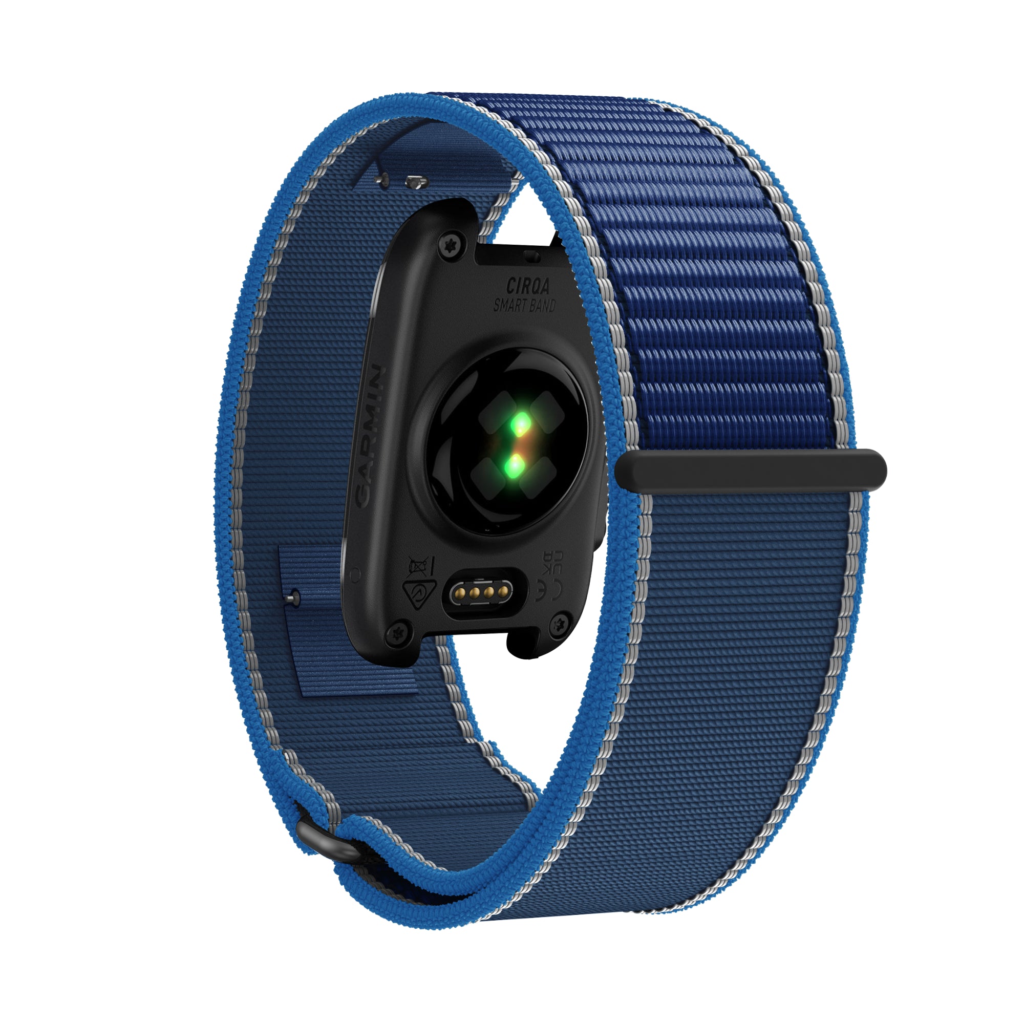 Bandz Garmin Cirqa Nylon Strap 'Classic' (Duo Blue)