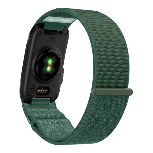 Bandz Corea nylon 'Clásico' Garmin Cirqa (viridiano)