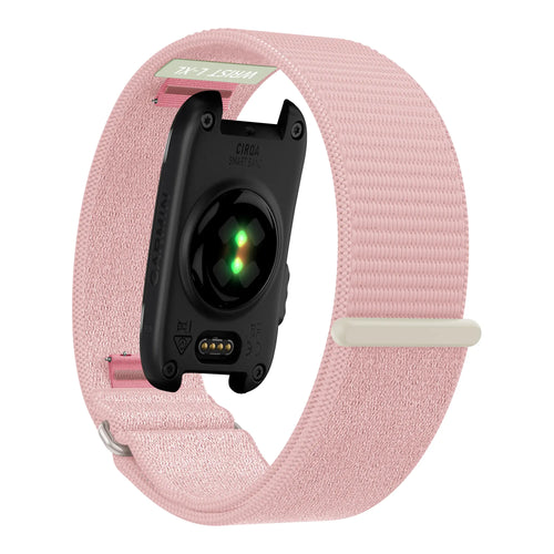Bandz Garmin Cirqa Nylon Strap 'Classic' (Light Pink)
