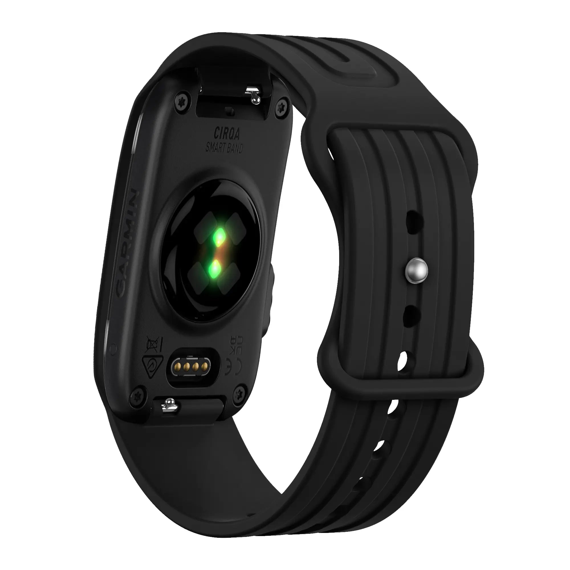 Bandz Garmin Cirqa Silicone Strap 'Classic' (Black)