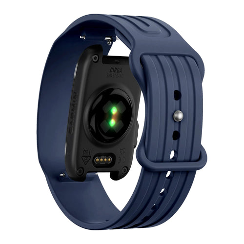 Bandz Corea silicona 'Clásico' Garmin Cirqa (azul oscuro)
