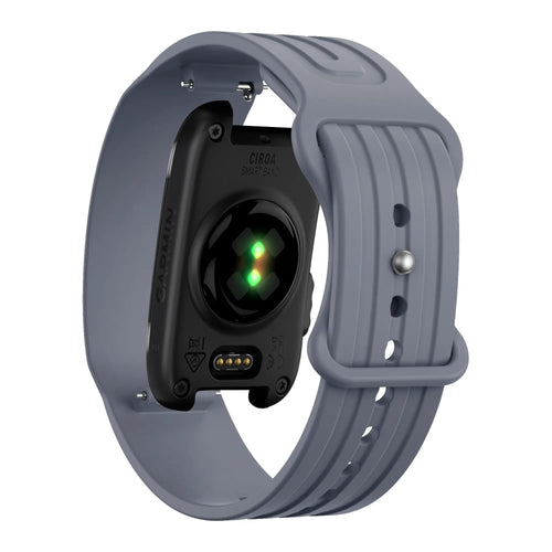 Bandz Corea silicona 'Clásico' Garmin Cirqa (gris-azul)
