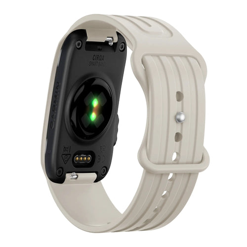 Bandz Corea silicona 'Clásico' Garmin Cirqa (blanco estrella)