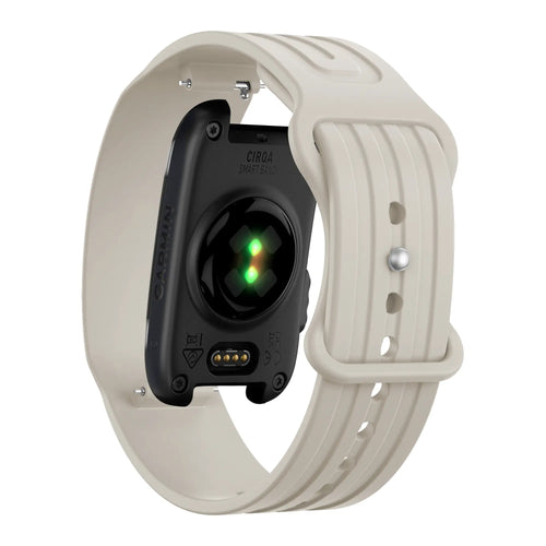 Bandz Corea silicona 'Clásico' Garmin Cirqa (blanco estrella)