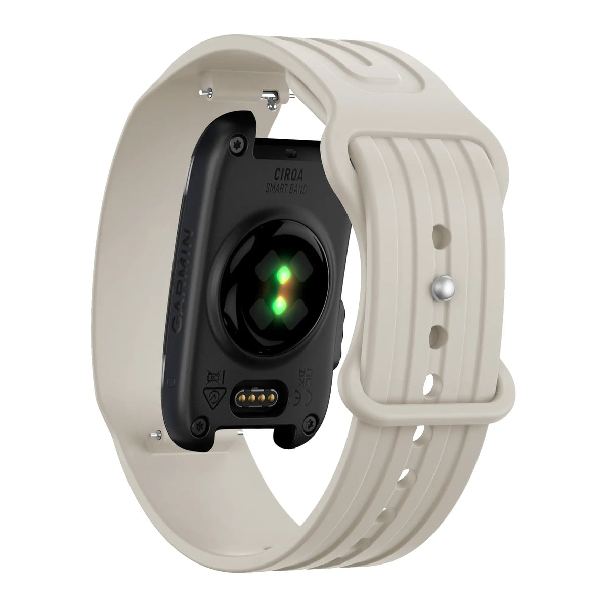 Bandz Corea silicona 'Clásico' Garmin Cirqa (blanco estrella)