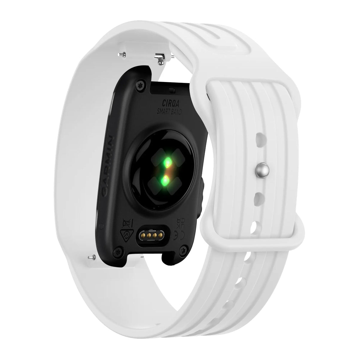Bandz Corea silicona 'Clásico' Garmin Cirqa (blanco)