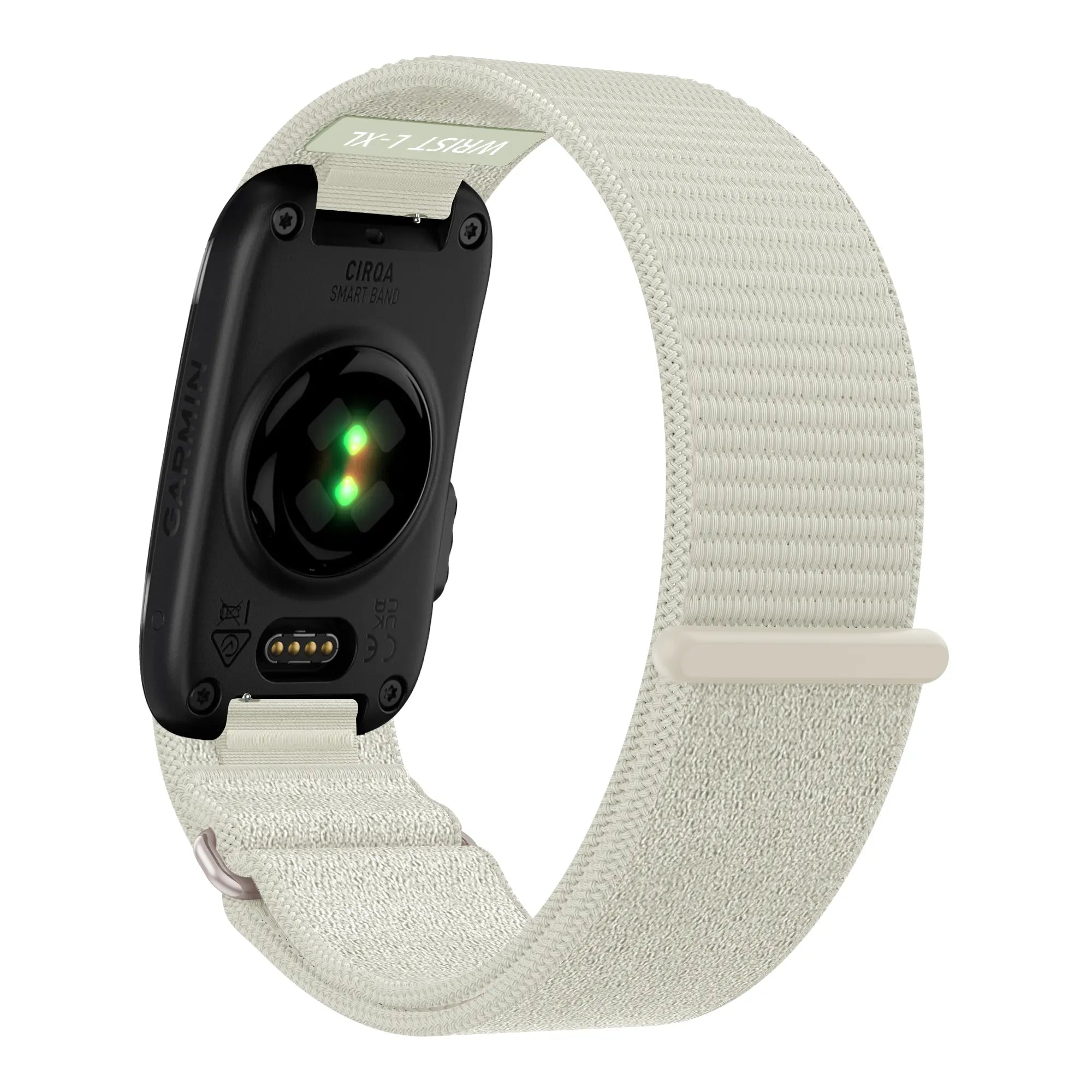 Bandz Corea nylon 'Clásico' Garmin Cirqa (blanco estrella)