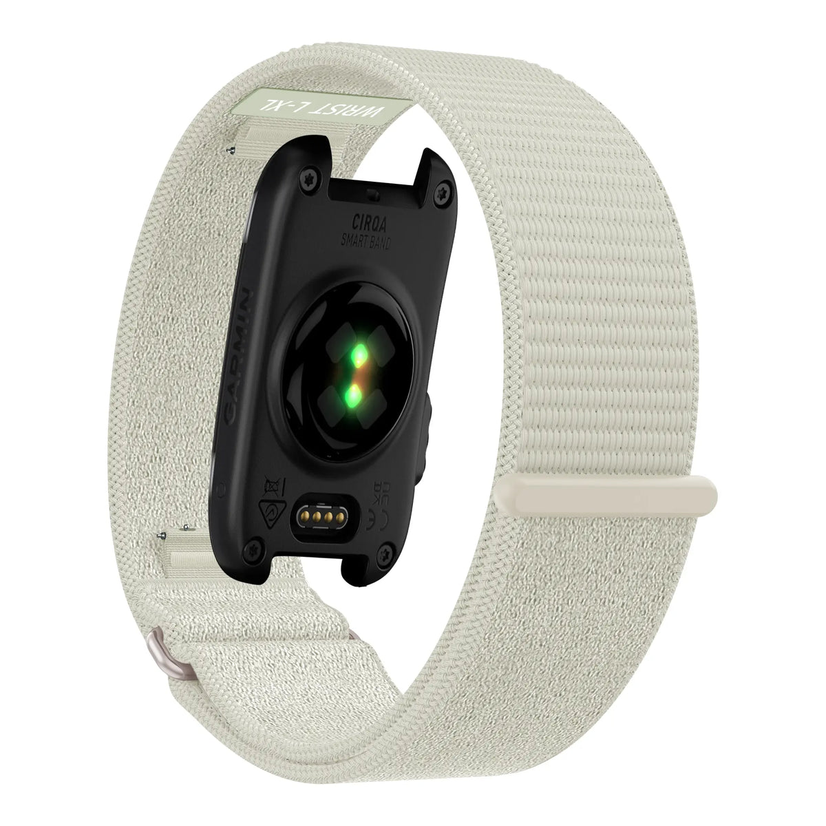 Bandz Corea nylon 'Clásico' Garmin Cirqa (blanco estrella)