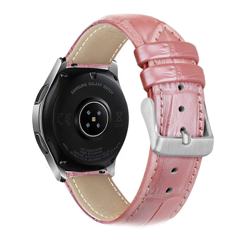 Amazfit GTR Mini Crocodile Leather Grain Strap (Pink)
