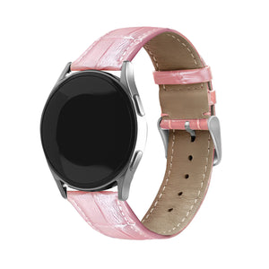 Amazfit Bip 3 (Pro) Crocodile Leather Grain Strap (Pink)