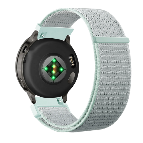 Bandz Garmin Vivomove Style Nylon Loop Strap (Light Cyan)