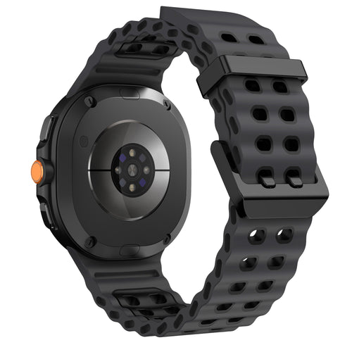 Correa Ocean Samsung Galaxy Watch 8 - 44mm (gris oscuro/negro)