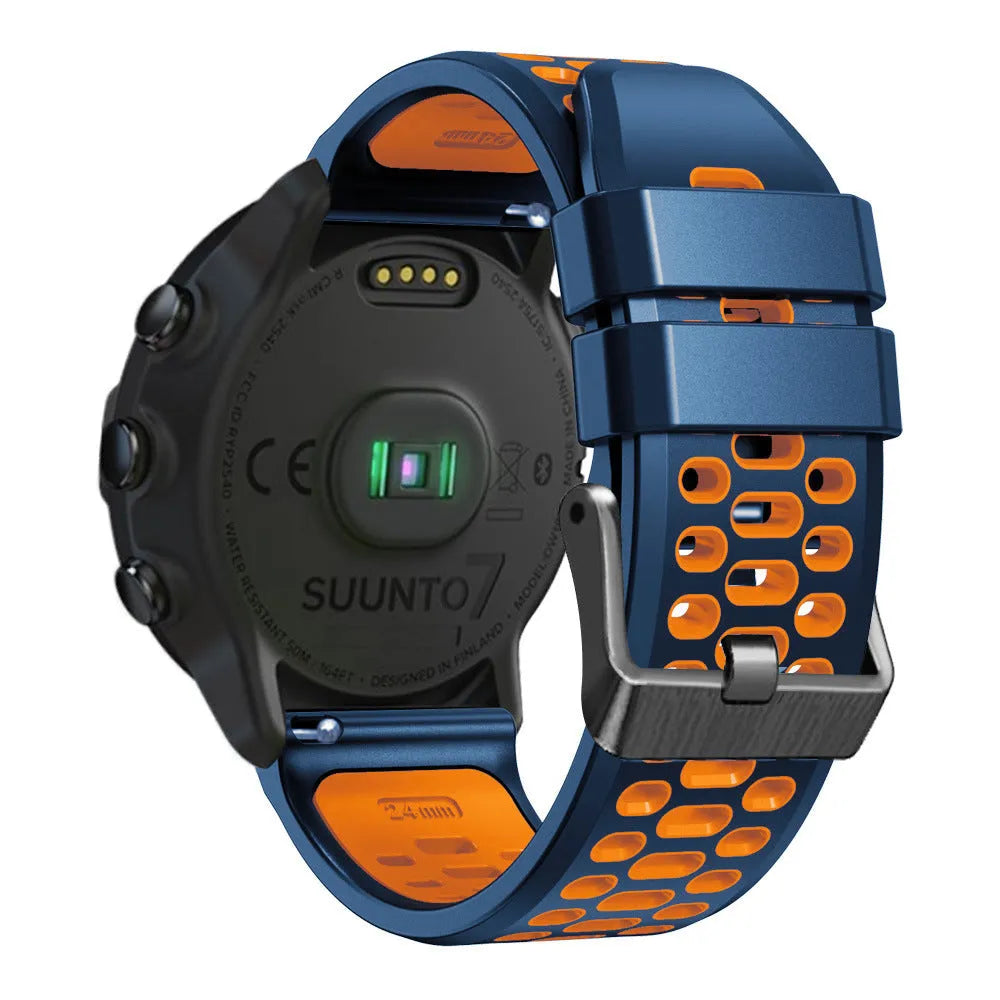 Correa deportiva con hebilla TicWatch Pro 5 Enduro (azul/naranja)