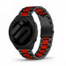 Correa acero Garmin Forerunner 165 (negro/rojo)