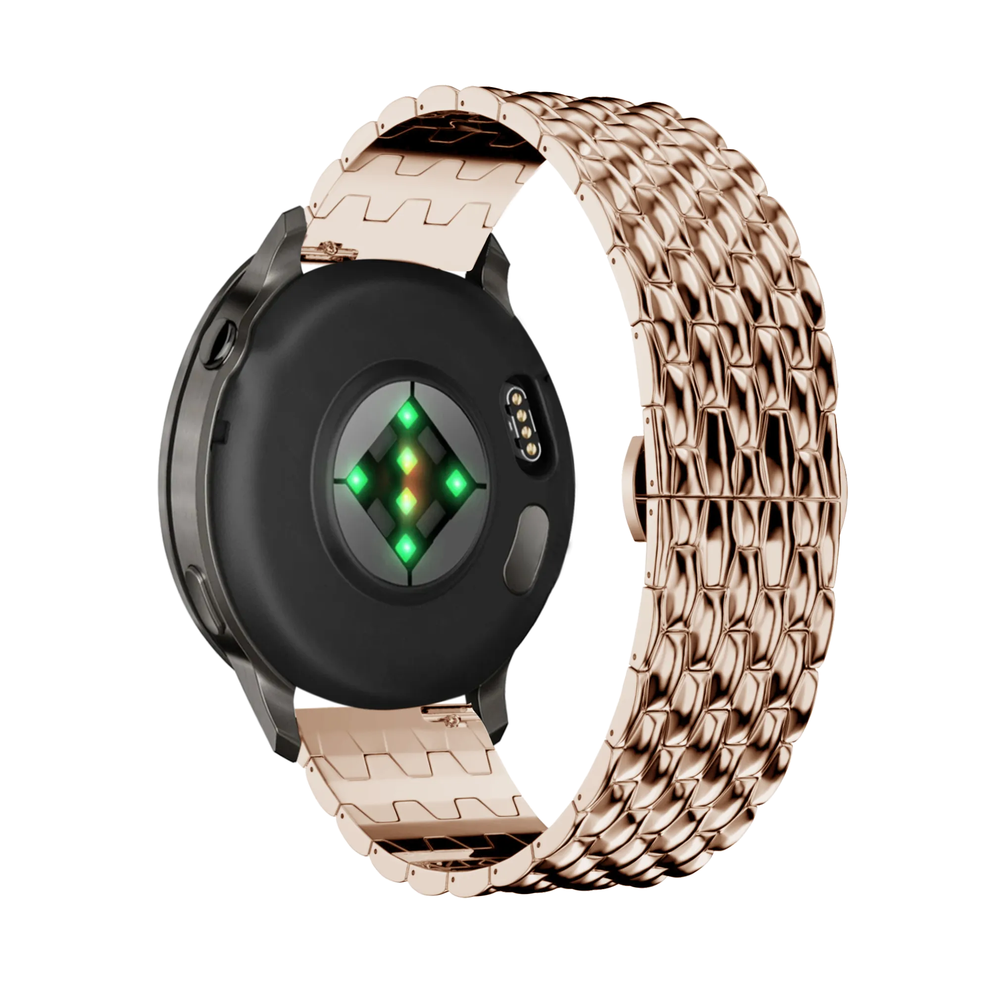 Bandz Correa acero 'Dragon' Garmin Forerunner 170 (oro rosado)