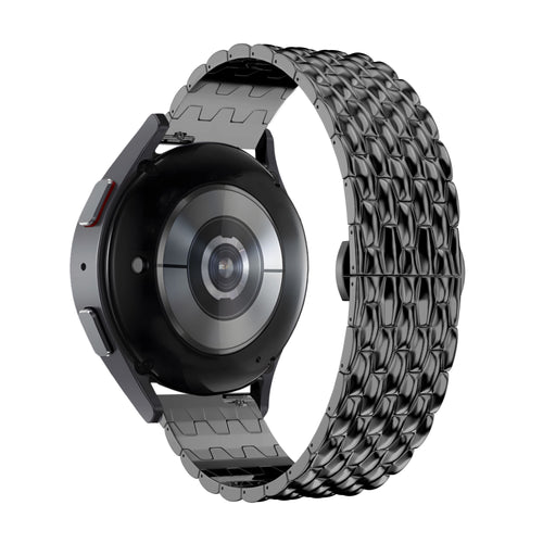 Bandz Correa acero 'Dragon' Garmin Vivoactive 5 (negro)