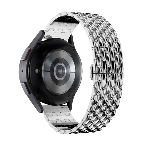 Bandz Correa acero 'Dragon' Garmin Approach S42 (plateado)